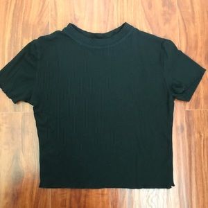 Black Crop Top